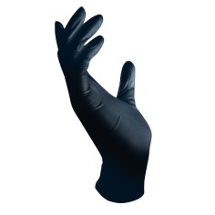 Gant de protection en latex Noir