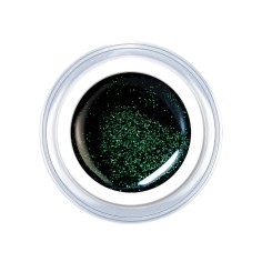 Gel de couleur Sparkle Green Black