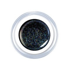 Gel de couleur Sparkle Cristal Black