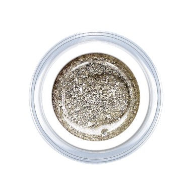 Gel de couleur sparkle soft amber