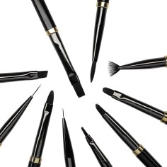 SET PINCEAUX DELUXE KOLINSKY NAIL ART