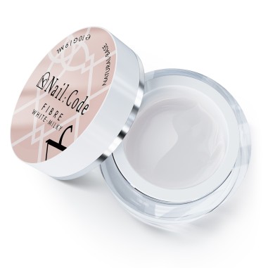 Gel FIBRE WHITE MILKY