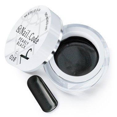 Gel de couleur Pearly Black