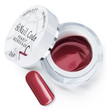 Gel de couleur Pearly Bordeaux