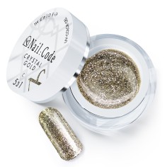 Gel de couleur Crystal Gold