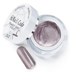 Gel de couleur Pearly Gray Violet
