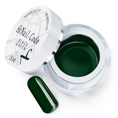 Gel de couleur Black Green