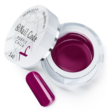 Gel de couleur Purple Calla