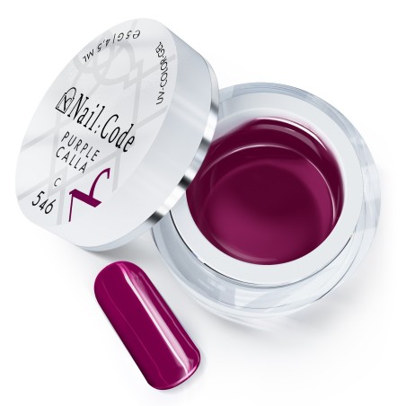 Gel de couleur Purple Calla