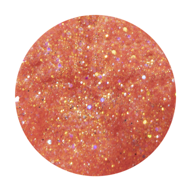 Color gel Glitter Papaya