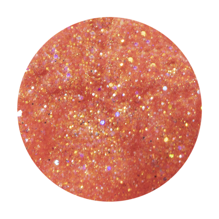 Color gel Glitter Papaya