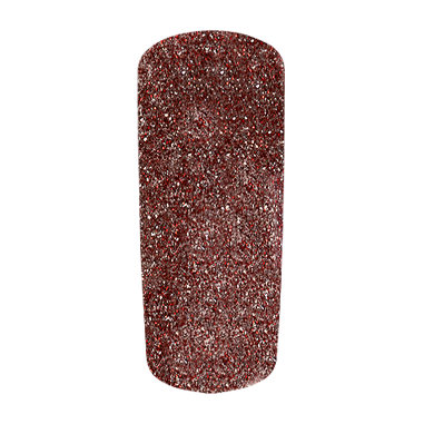 Gel de couleur Glittery red