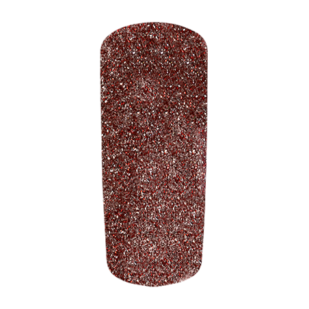 Gel de couleur Glittery red