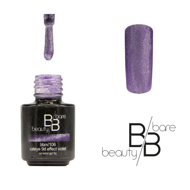Gel de couleur Cateye 9D violet