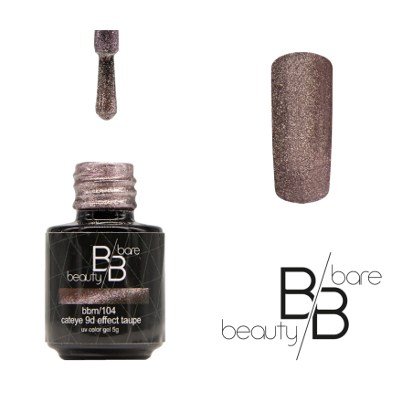 Gel de couleur cateye effect 9d taupe