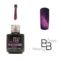 Color gel cat eye purple