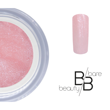 Gel de construction rose irisé