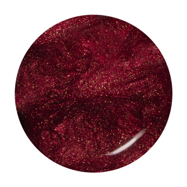 Color gel effect pearl gold red