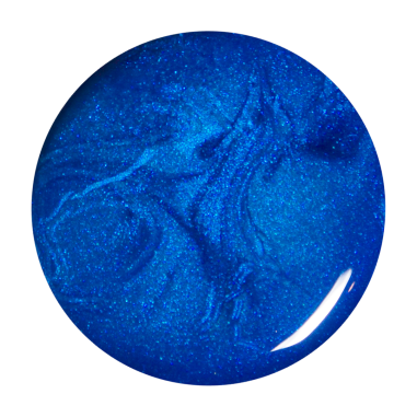 Gel de couleur Shiny Traffic Blue