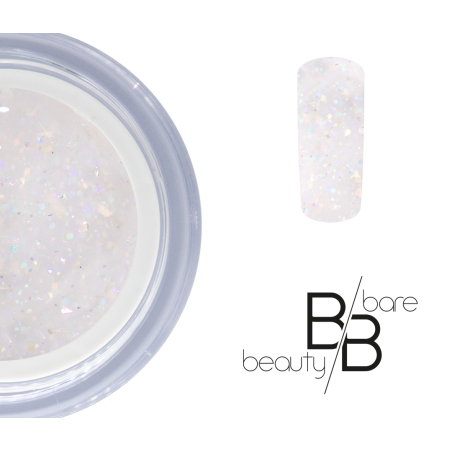 Gel de construction fusion flakes white