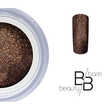 Color gel shimmery avant-garde