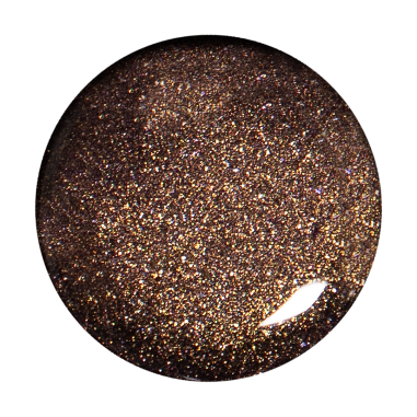 Color gel shimmery avant-garde