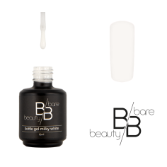 Bottle gel milky blanc