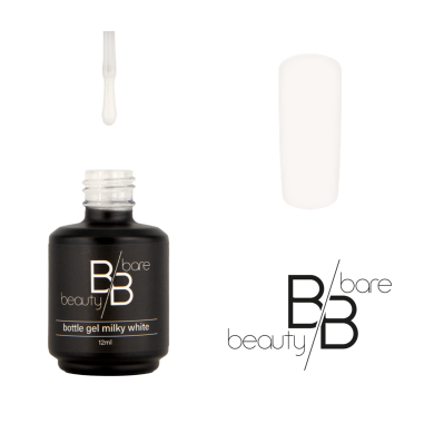 Bottle gel milky blanc