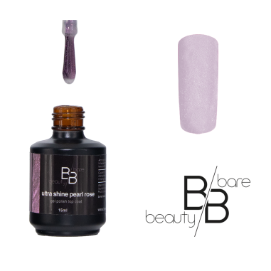 Top gloss gel ultra shine pearl rose