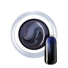 Gel de couleur cat eye bleu